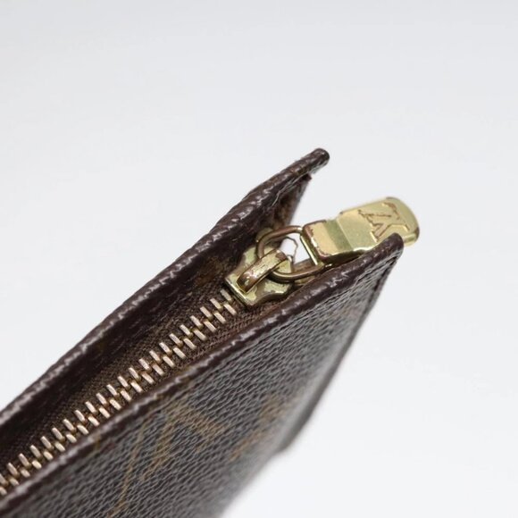LOUIS VUITTON Monogram Bucket PM Accessory Pouch LV Auth 85074 - Picture 2 of 16